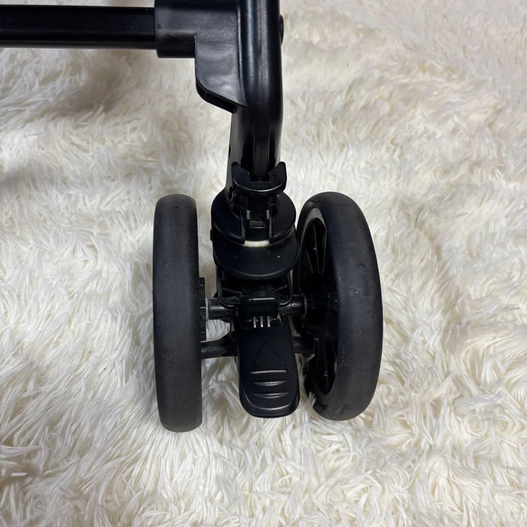 極美品　コンビ　Combi スゴカル　4キャスエアー　エッグショックCG グレー