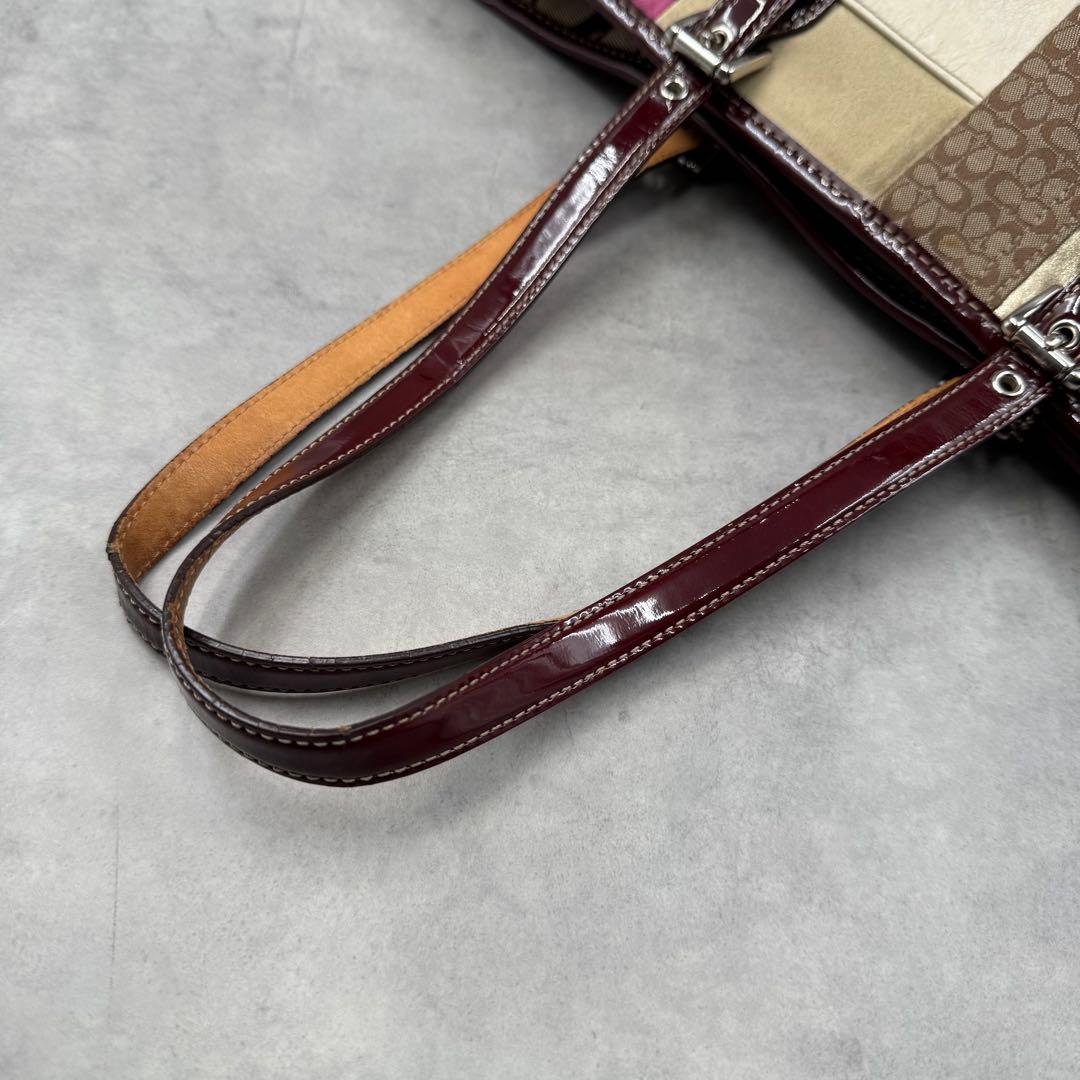 コーチ パッチワーク トートバッグ マルチカラー 1437