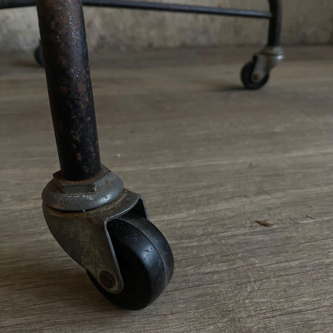 インダストリアル　チェア　キャスターチェア　オフィスチェア　ヴィンテージ　レトロ