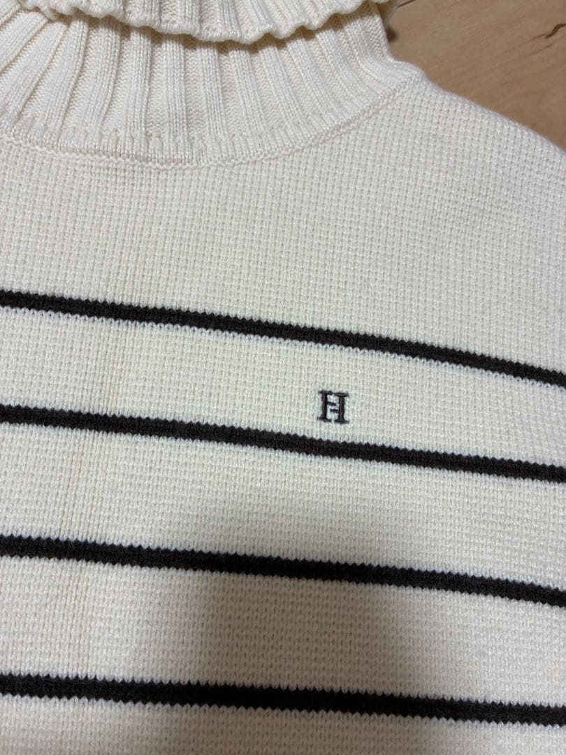 トップス herlipto Striped Turtleneck KnitPullover