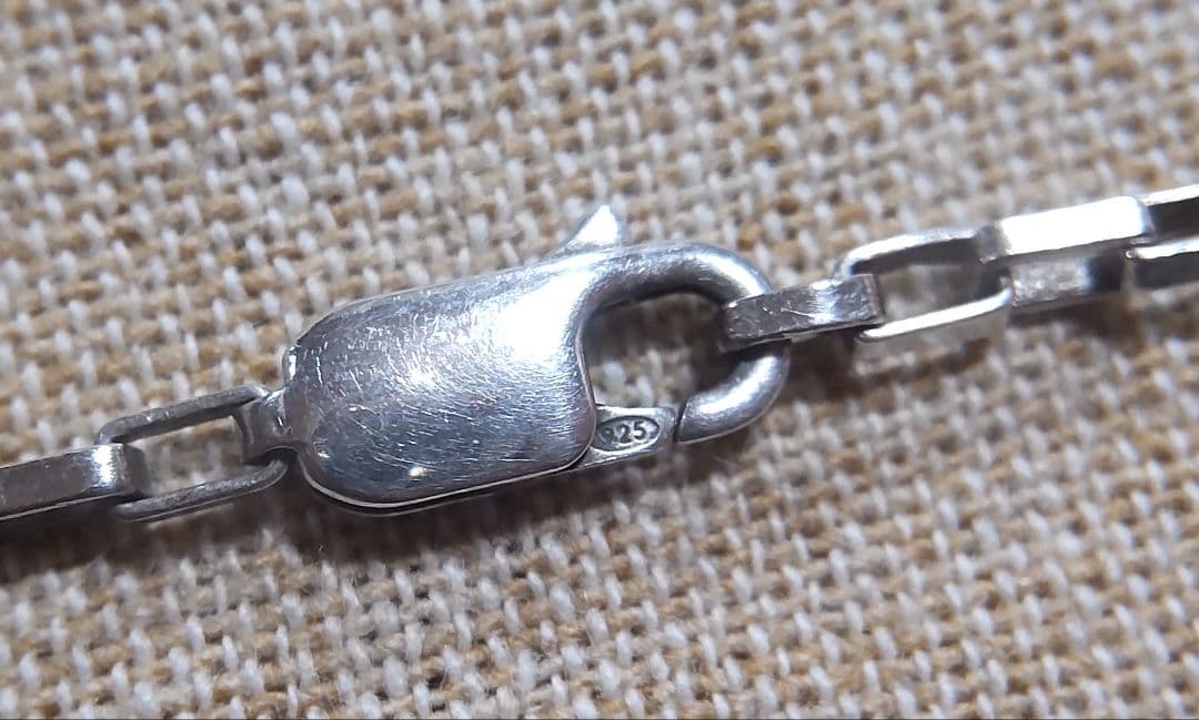 GUCCI グッチ ベネチアンチェーン ネックレス シルバー925 約50cm