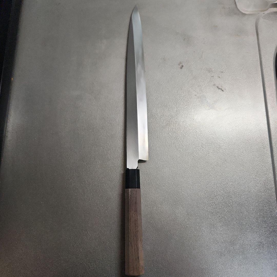 今月末まで公開　柳刃包丁　白鋼二　尺