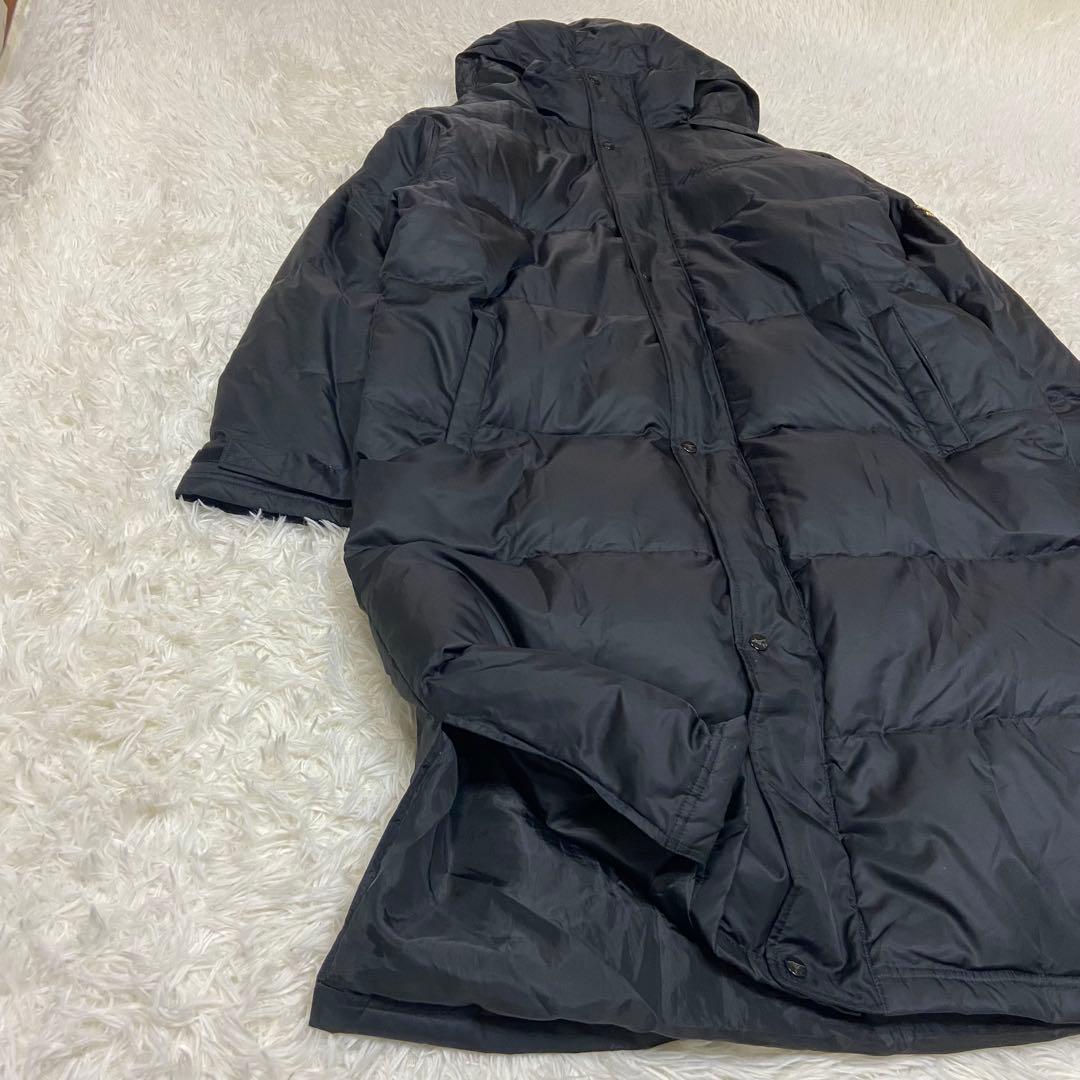 MizunoPro フード付きロングダウンジャケット ベンチコート2XL