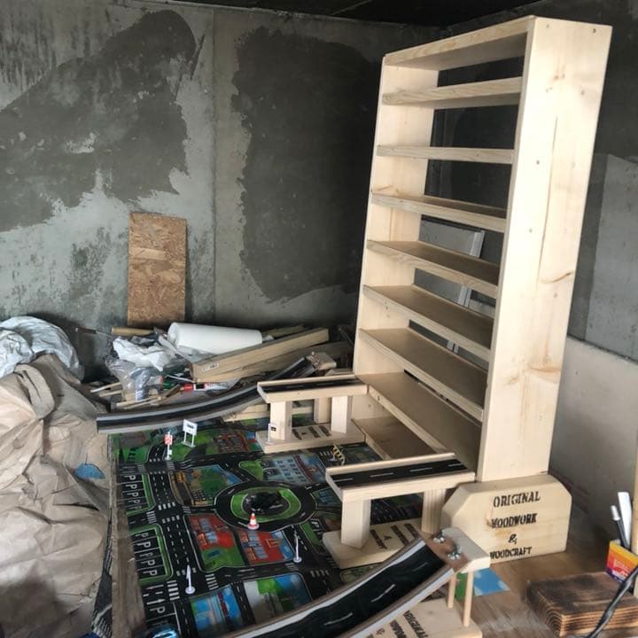 トミカ収納棚棚theBigフルセットバージョン