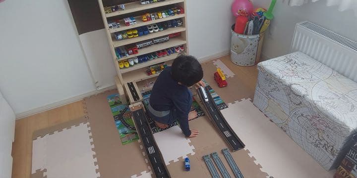 トミカ収納棚棚theBigフルセットバージョン