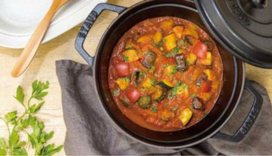 【STAUB】ストウブ ホーロー鍋14cm 0.8L ココットラウンド ブラック