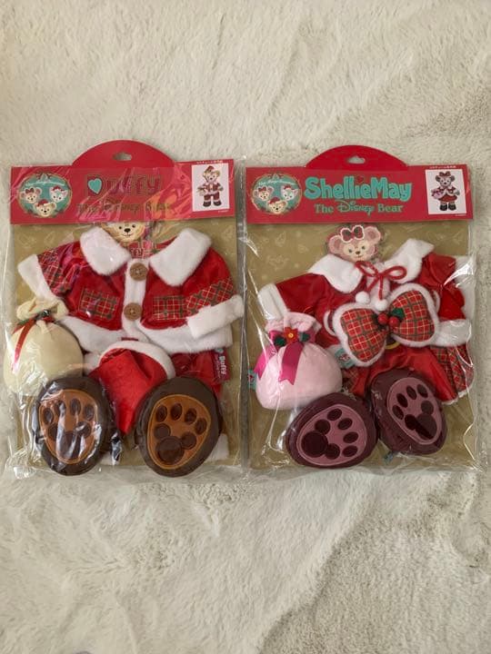 新品　ディズニーシー　ダッフィー　シェリーメイ コスチューム　クリスマス