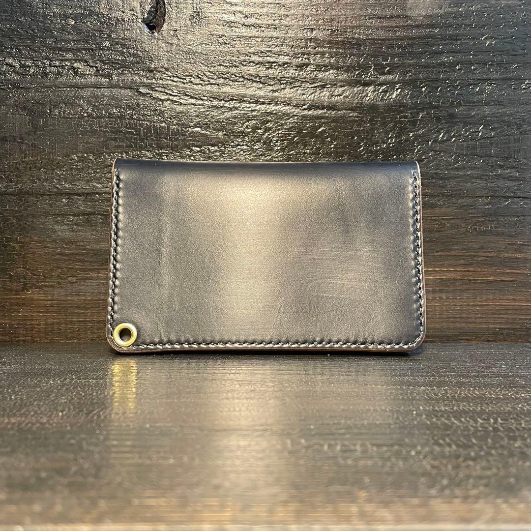 HORWEEN クロムエクセル ミドルトラッカーウォレット3層