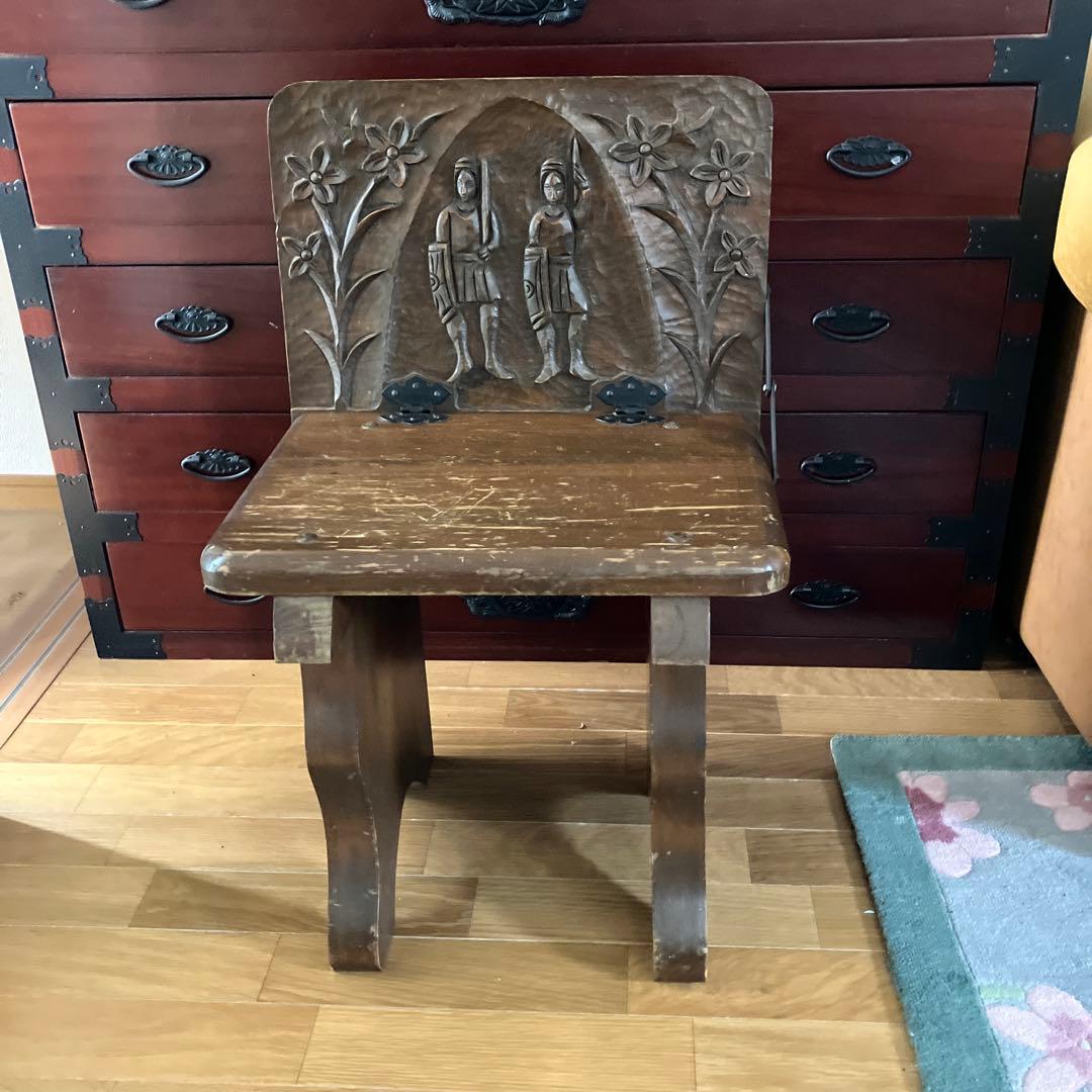 アンティーク　チェア　折りたたみ椅子