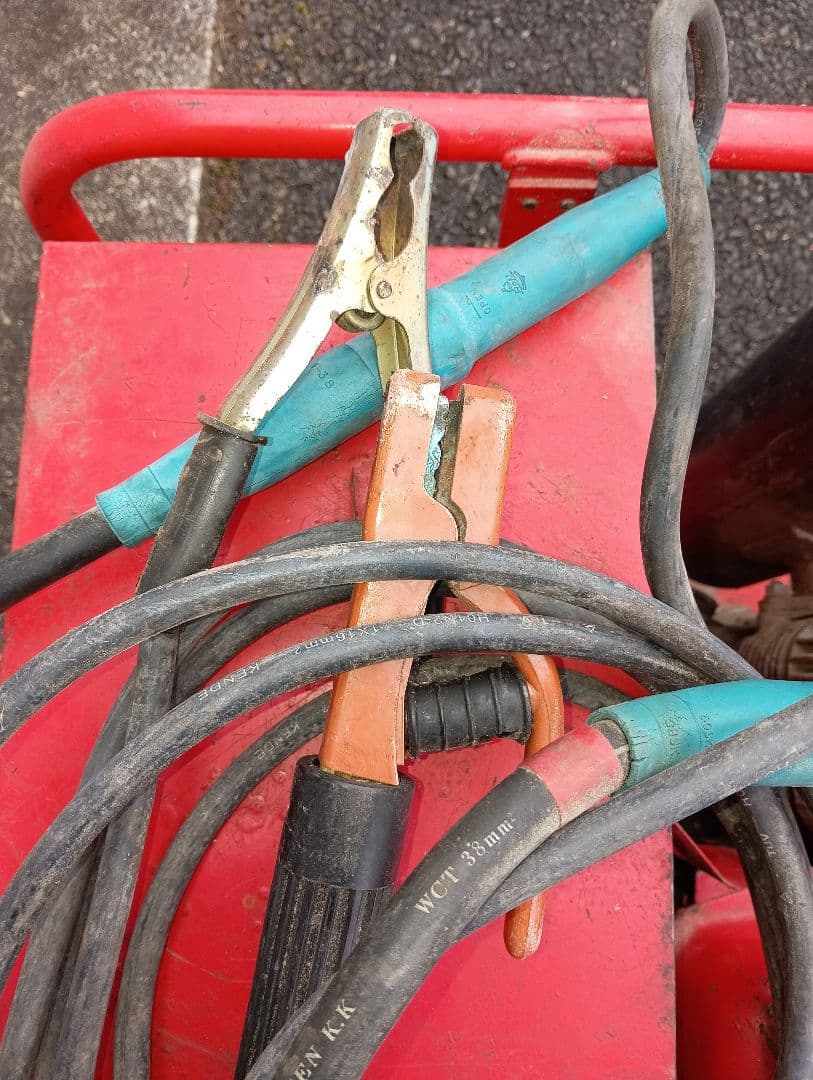 送料込　新ダイワ　実働品　エンジン発電溶接機　アクションウェルダーEW302D