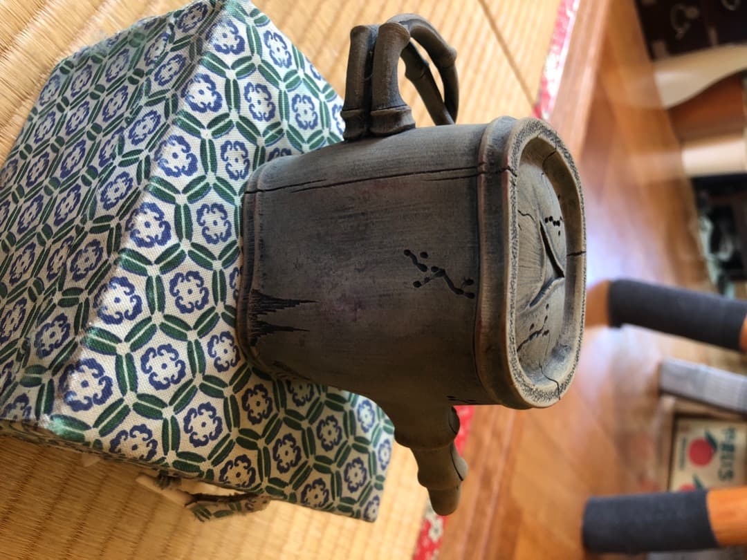 中国 急須 竹 骨董品 希少 貴重 珍品