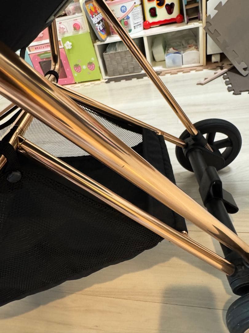 サイベックス　ミオス　ブラック　ピンクゴールドフレーム