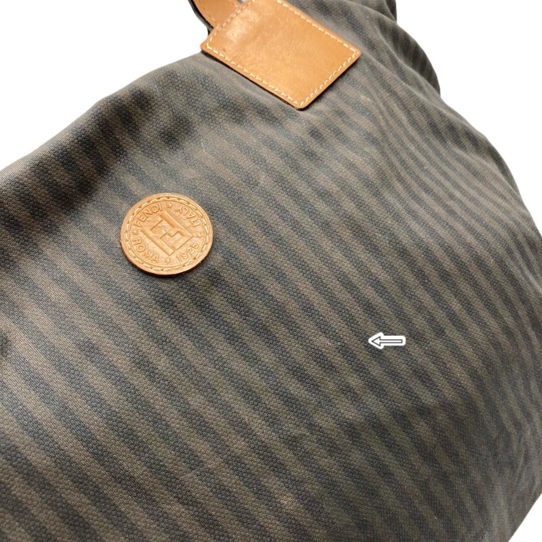 【大容量】　FENDI フェンディ　ボストンバッグ トートバッグ　ペカン