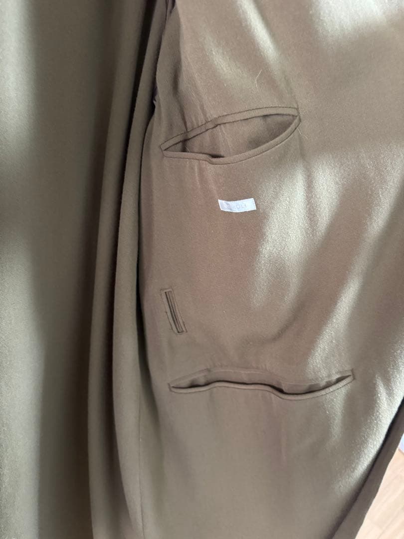 comoli 17awウール中綿タイロッケンコート サイズ2