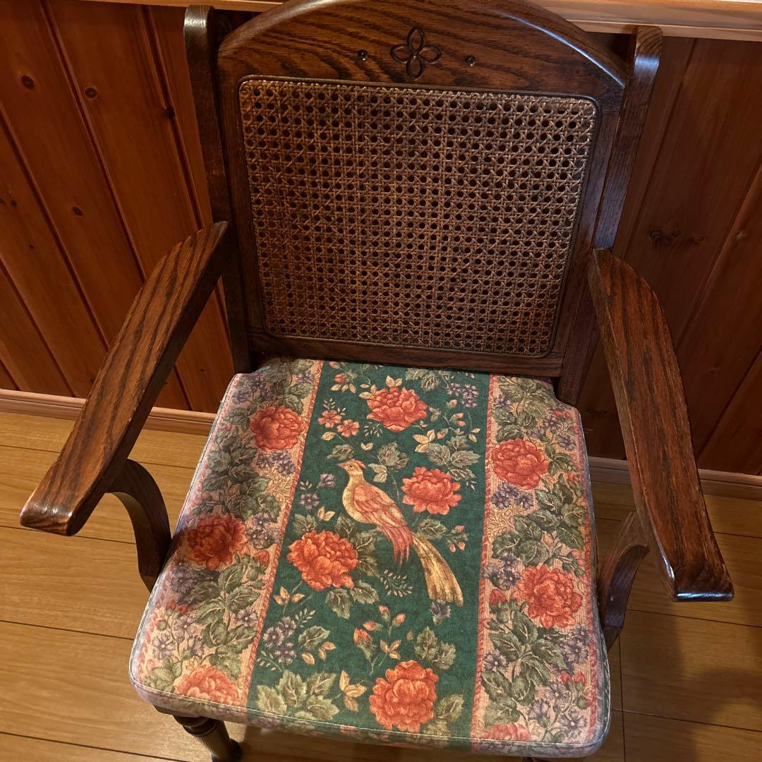 三越家具 ブルージュ ダイニングチェア 椅子 アームチェア 最終値下げ