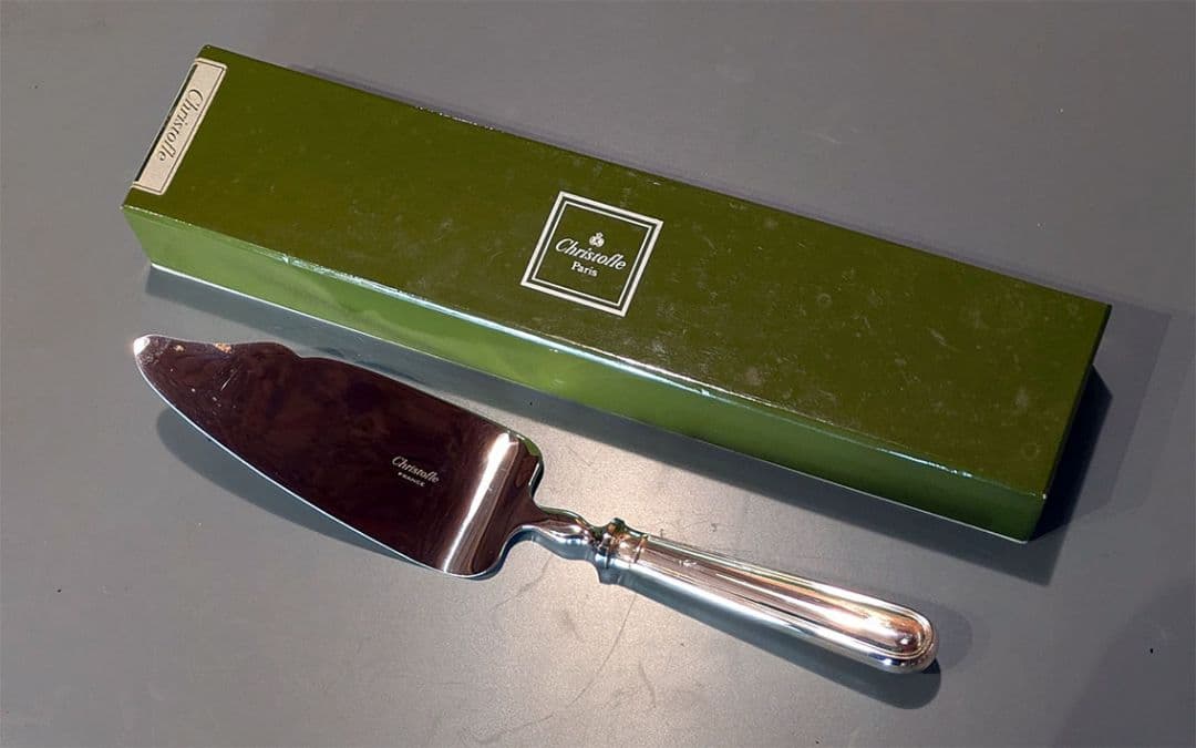 Christofle アルビ シルバーコーティング ケーキサーバー