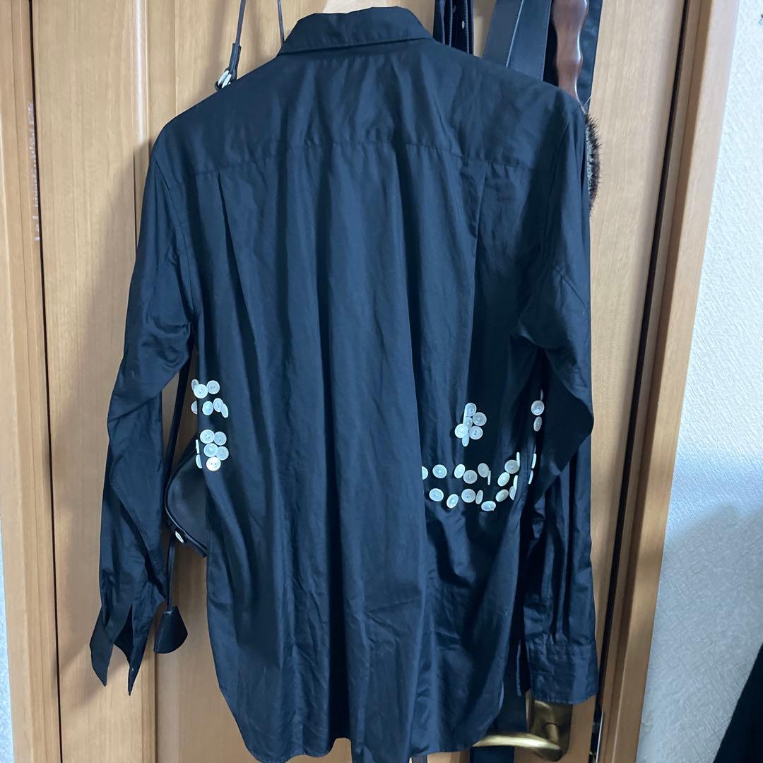 COMME des GARCONS homme plus ボタン装飾 シャツ