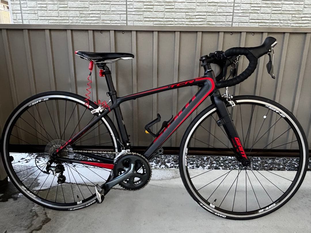 Giant TCR ロードバイク ブラック/レッド