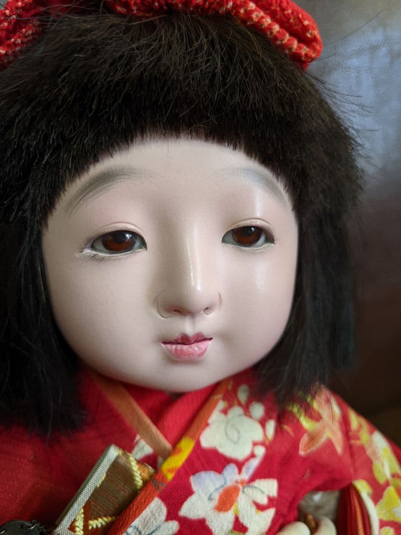 樫村瑞観　自由人形　麗しのお嬢様　鳴きます！　検)市松人形・アンティークドール