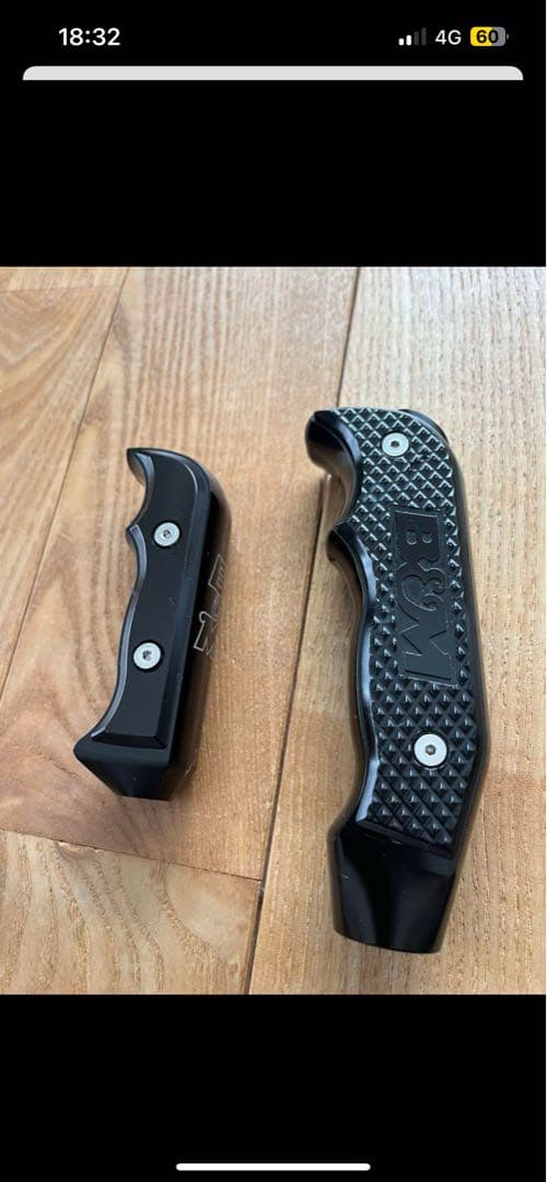 ラングラー JK 前期3.8L B&M シフトノブ マグナムグリップ セット