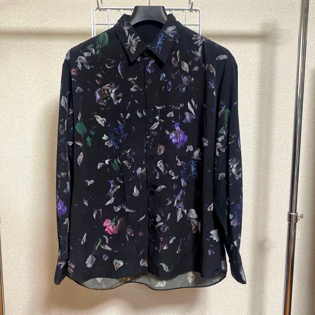 《美品》ラッドミュージシャン　花柄 長袖シャツ 44サイズ