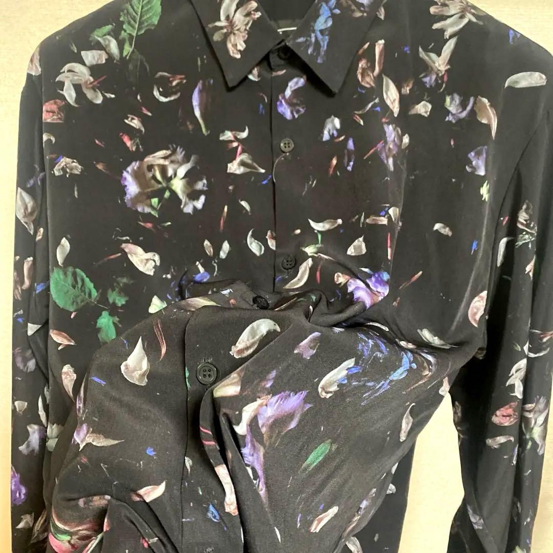 《美品》ラッドミュージシャン　花柄 長袖シャツ 44サイズ