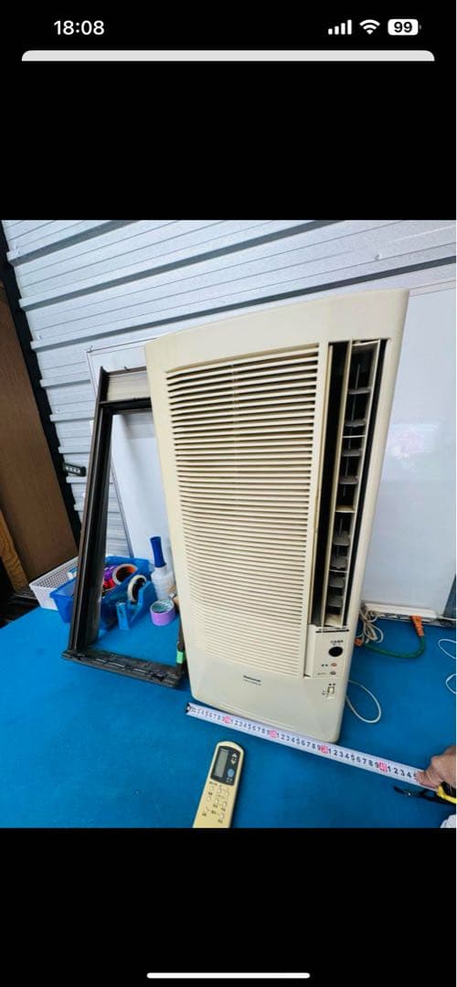 National ナショナル窓式 ウィンドウエアコン　冷房空調電化製品.