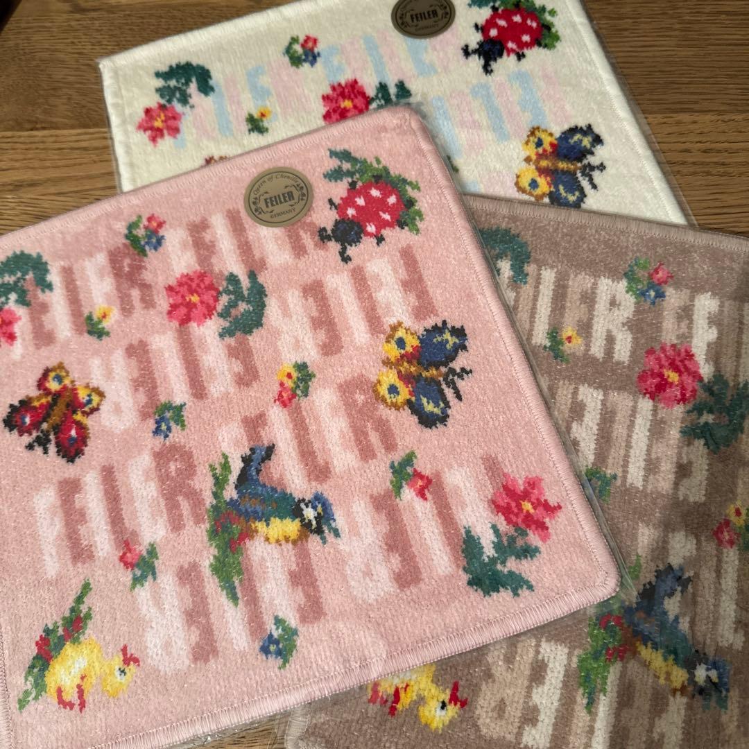 FEILER 「新品」「未開封」2024年ハイジタオルハンカチ3枚セット