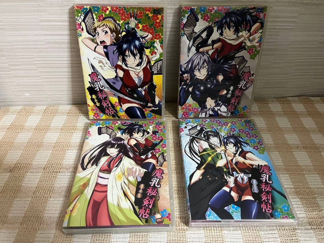 魔乳秘剣帖 ディレクターズカット版全4巻セット DVD セル版