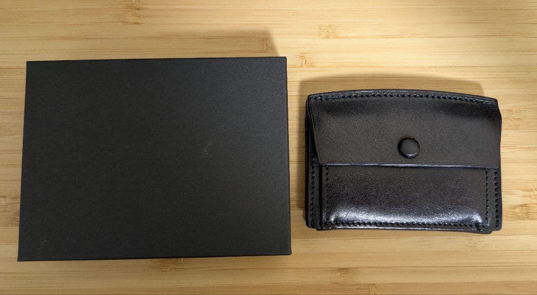 万双 厚コバ コンパクト財布