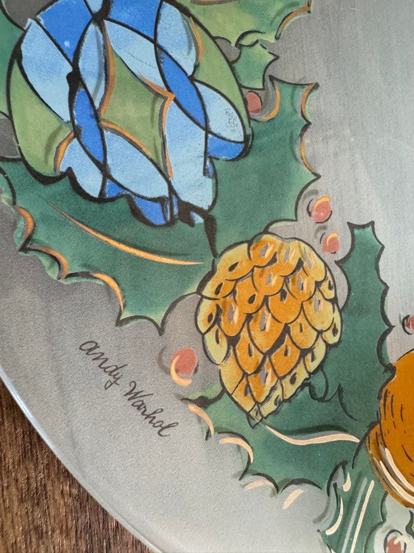 アンディ・ウォーホル クリスマスプレートローゼンタールスタジオライン320781