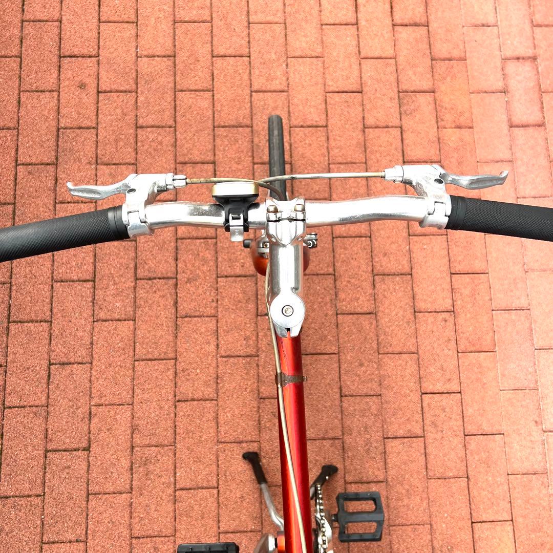 レア車体 cycroc flat1 シングル RED 485 ミニベロ