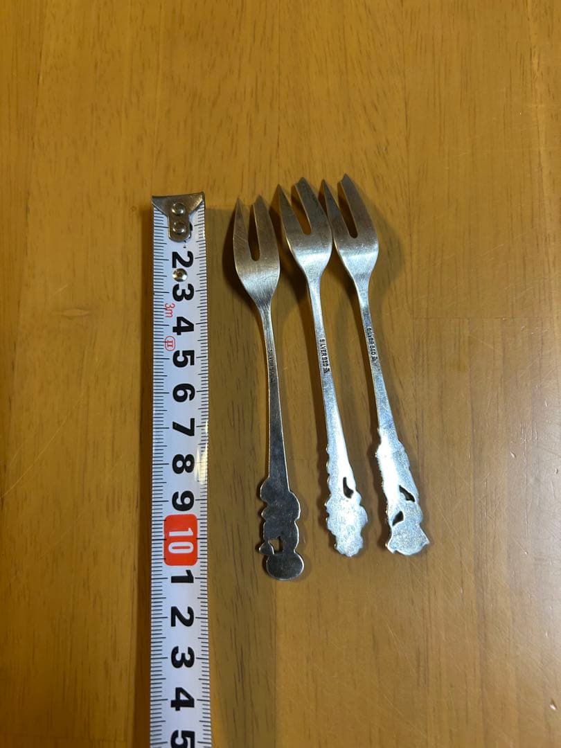 新年セール❗️ Silver 950 カトラリーセット フォーク 3本