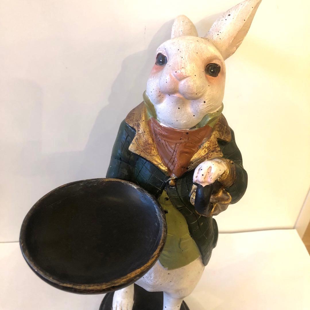 アリス　ラビット　トレー　オブジェ　インテリア　新品未使用