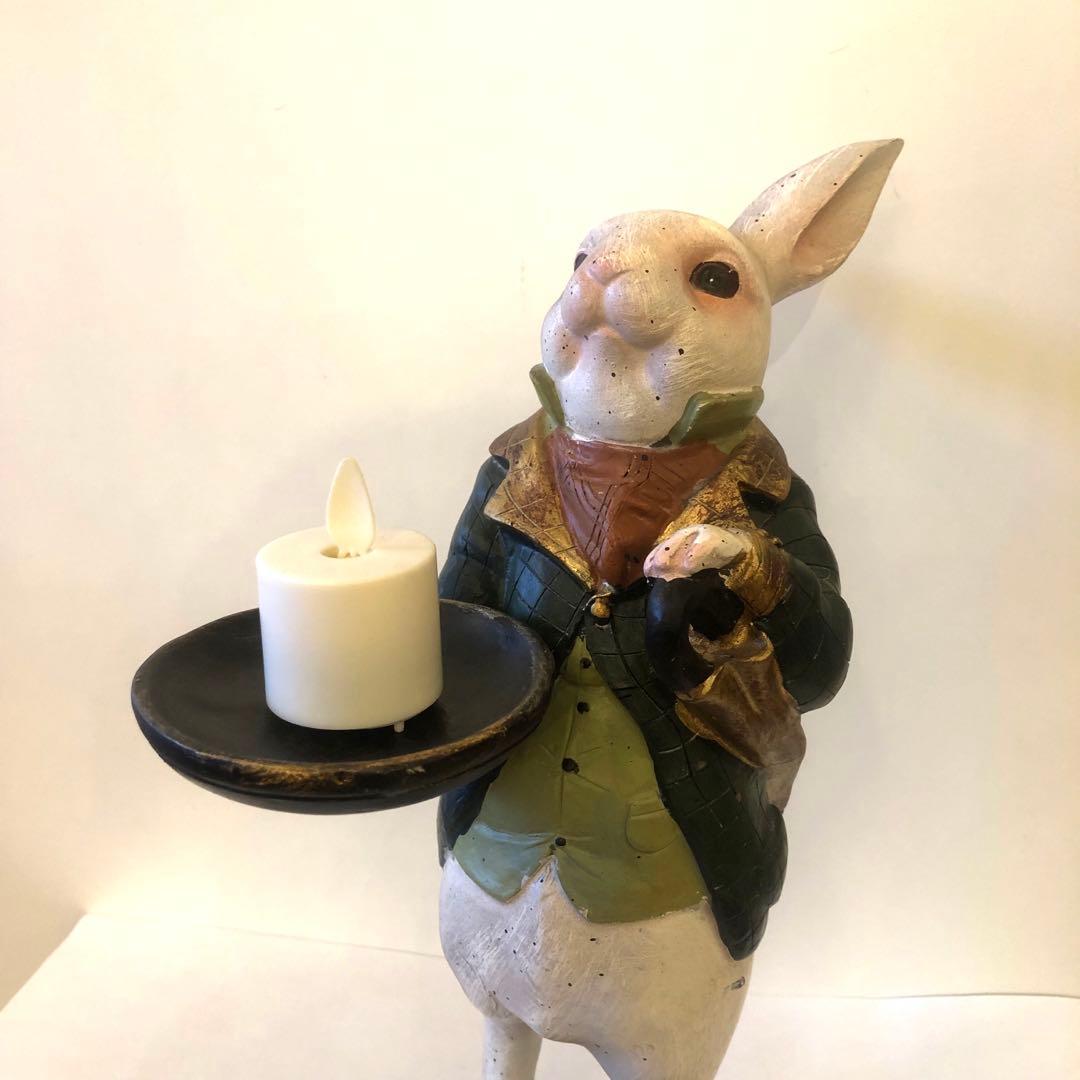 アリス　ラビット　トレー　オブジェ　インテリア　新品未使用