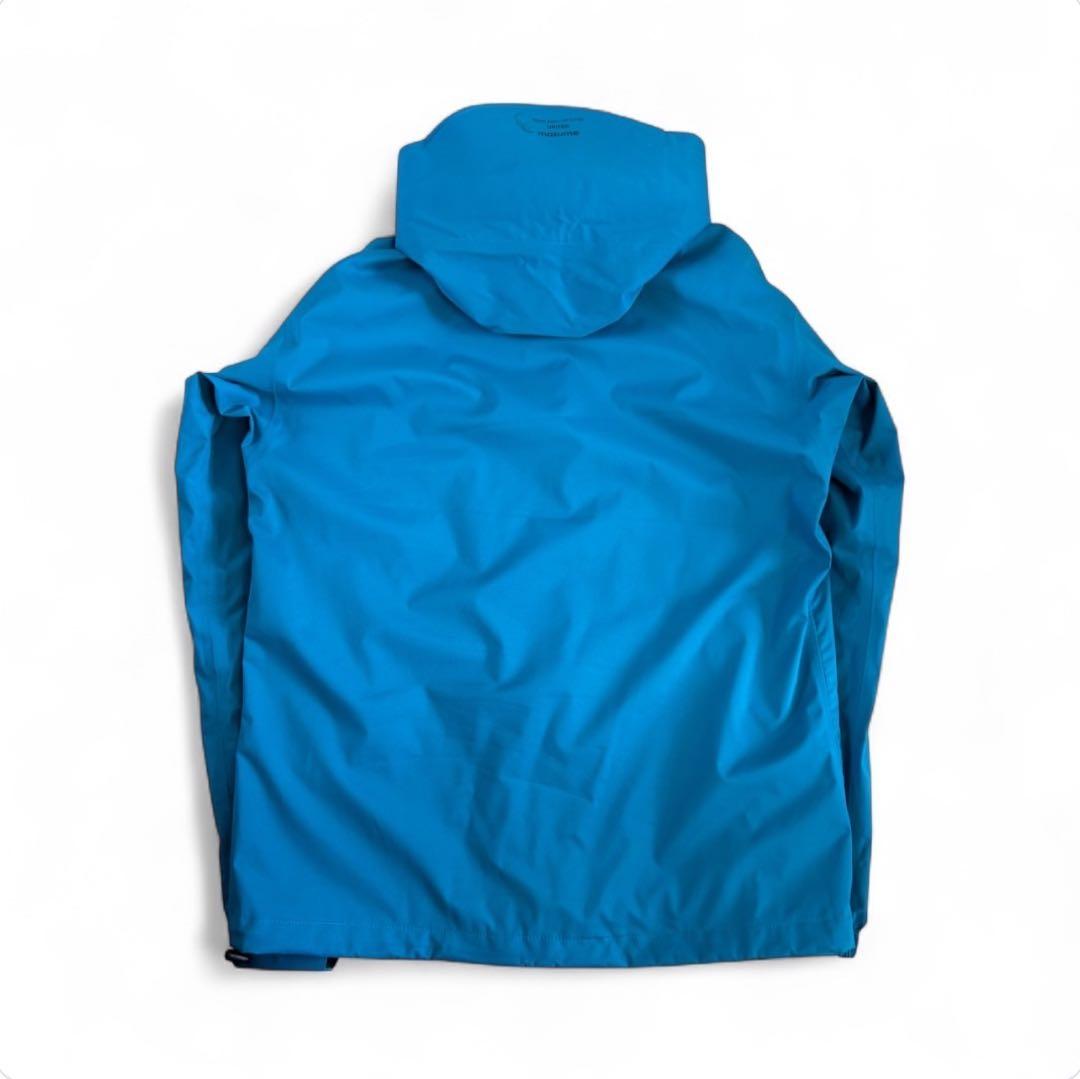 mazume Lサイズ レインウェア 青