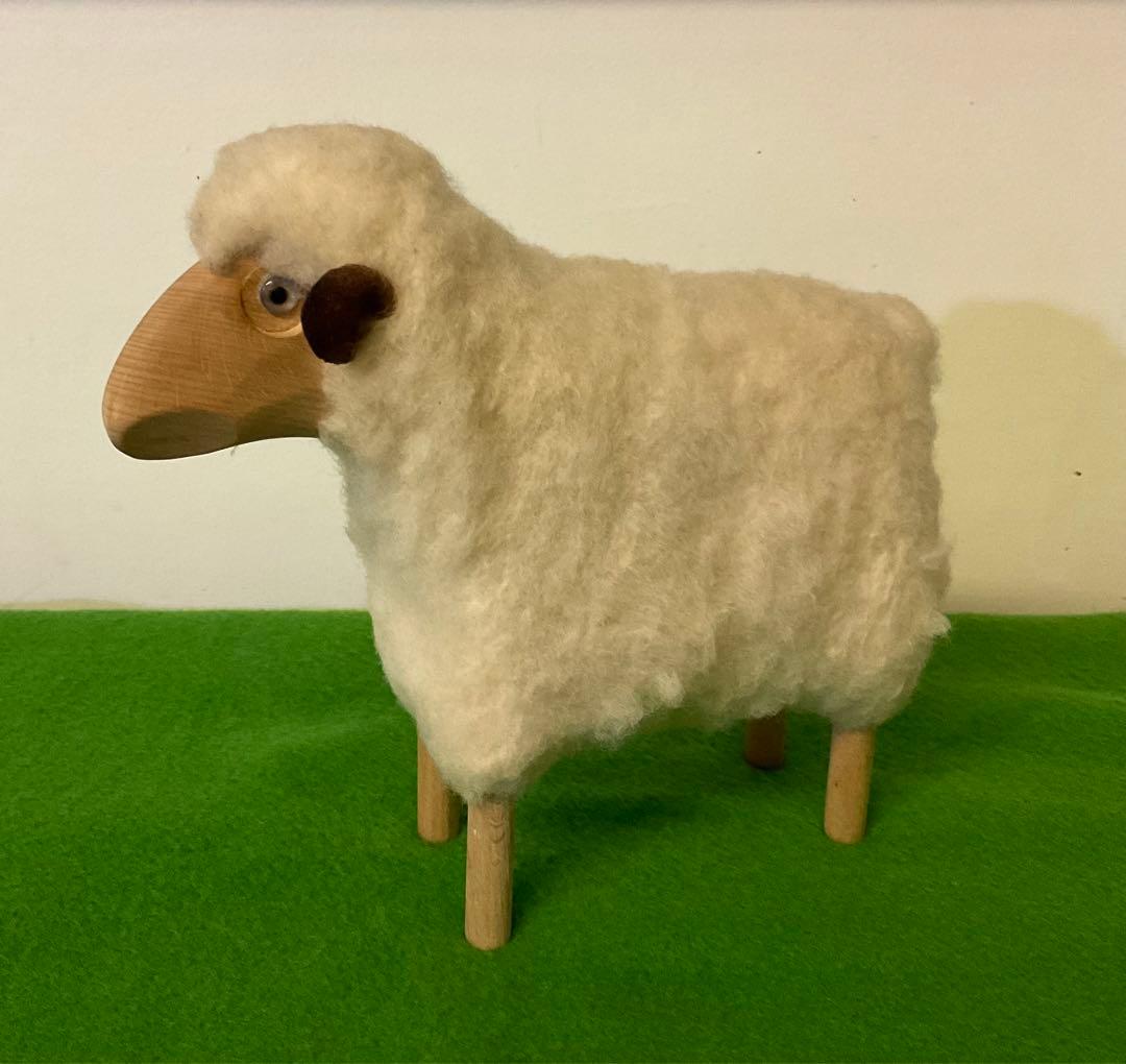 置物 Meier Germany sheep vintage