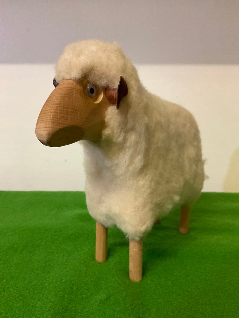 置物 Meier Germany sheep vintage