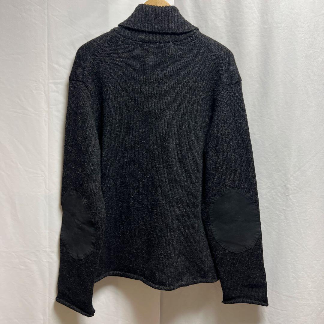 COMME des GARCONS HOMME エルボーパッチ カーディガン