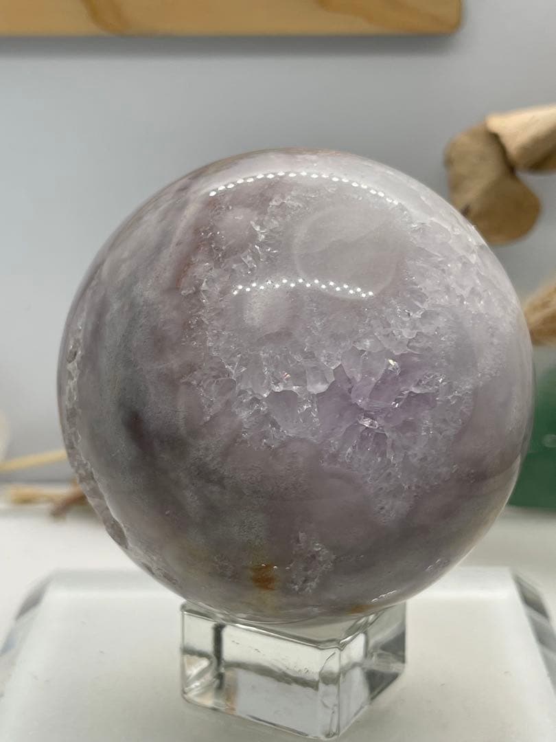 ポンポン様9【1966】 ピンクアメジスト スフィア