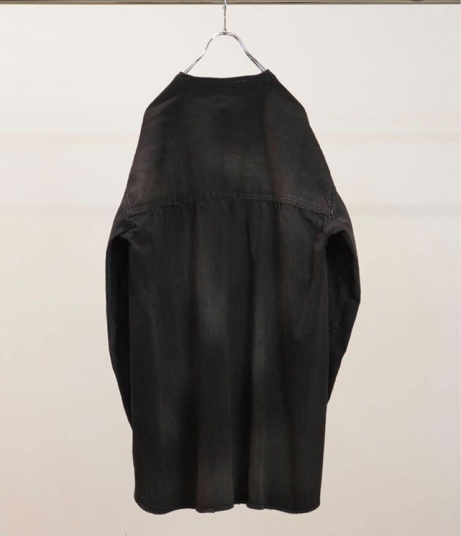 ANCELLM アンセルムDENIM BAND COLLAR SHIRT 新品