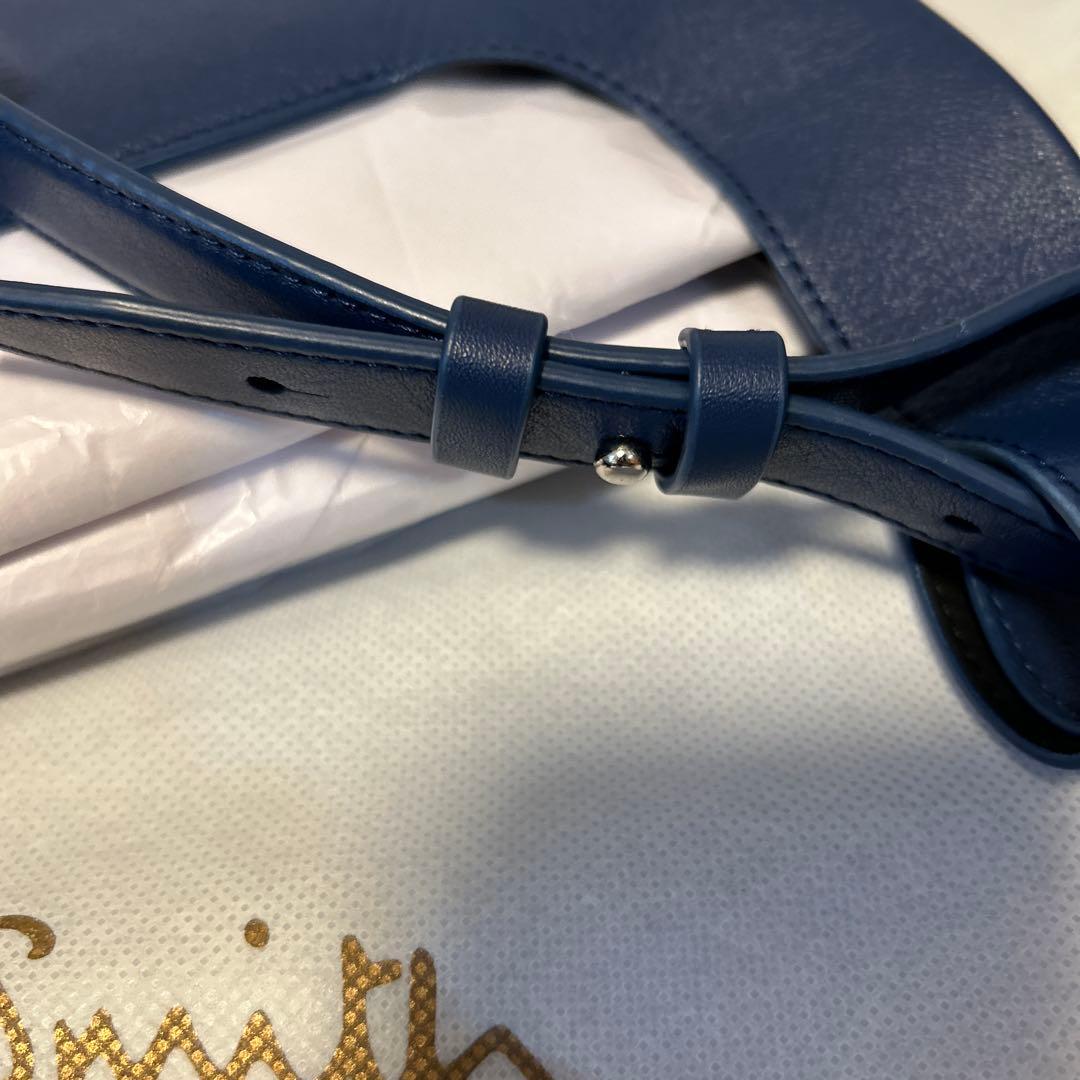 Paul Smith ネイビー レザートートバッグ