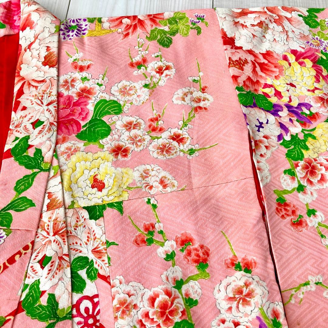 アンティーク　女の子　子供着物　NO16