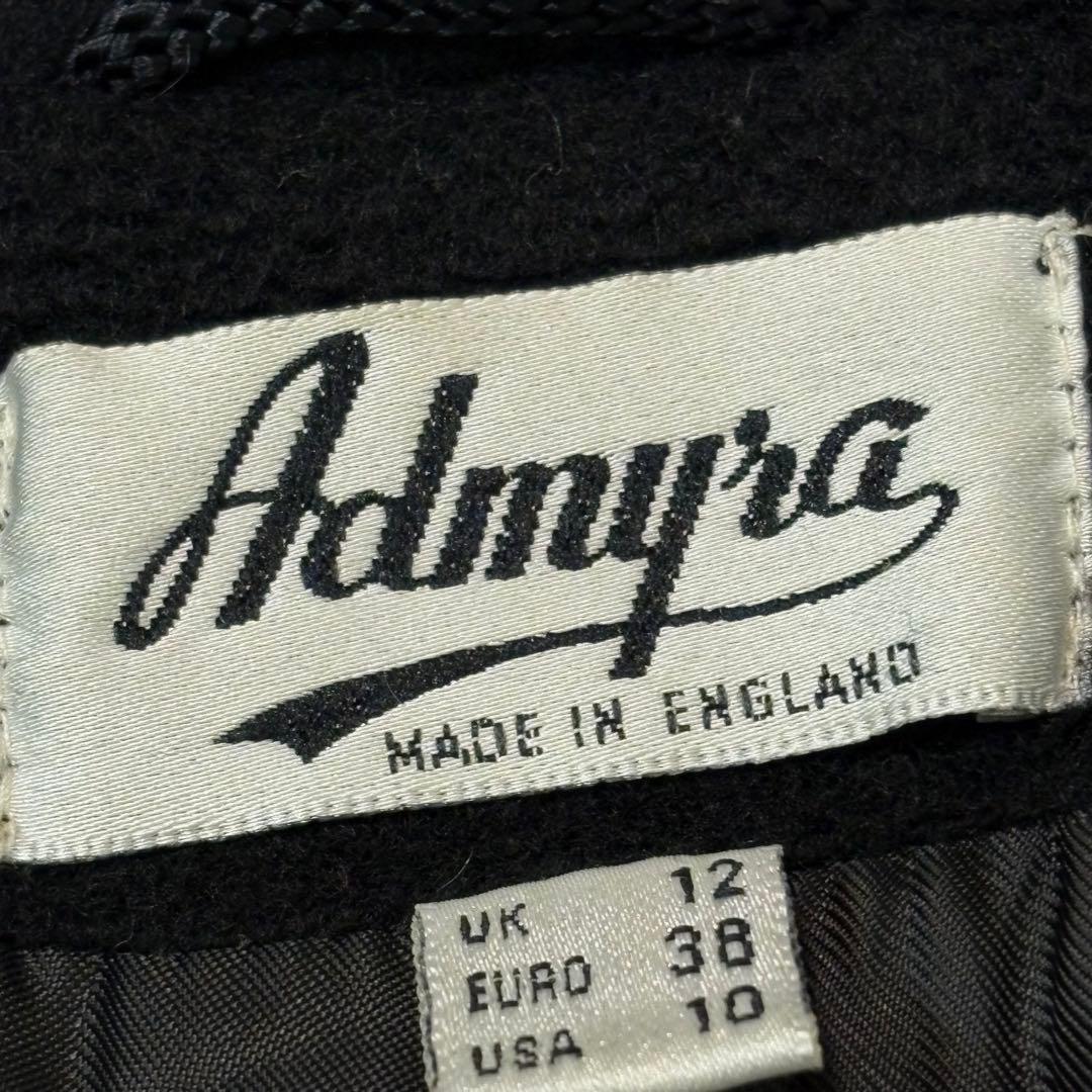 美品　Admyraイングランド製カシミヤ100%ロングコート上品　柔らか・軽〜い