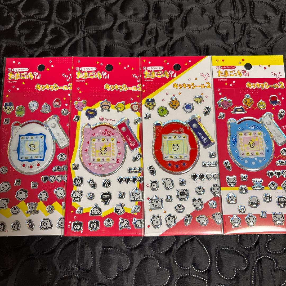 【正規品】たまごっち　ボンボンドロップシール　キラキラシール　2 3