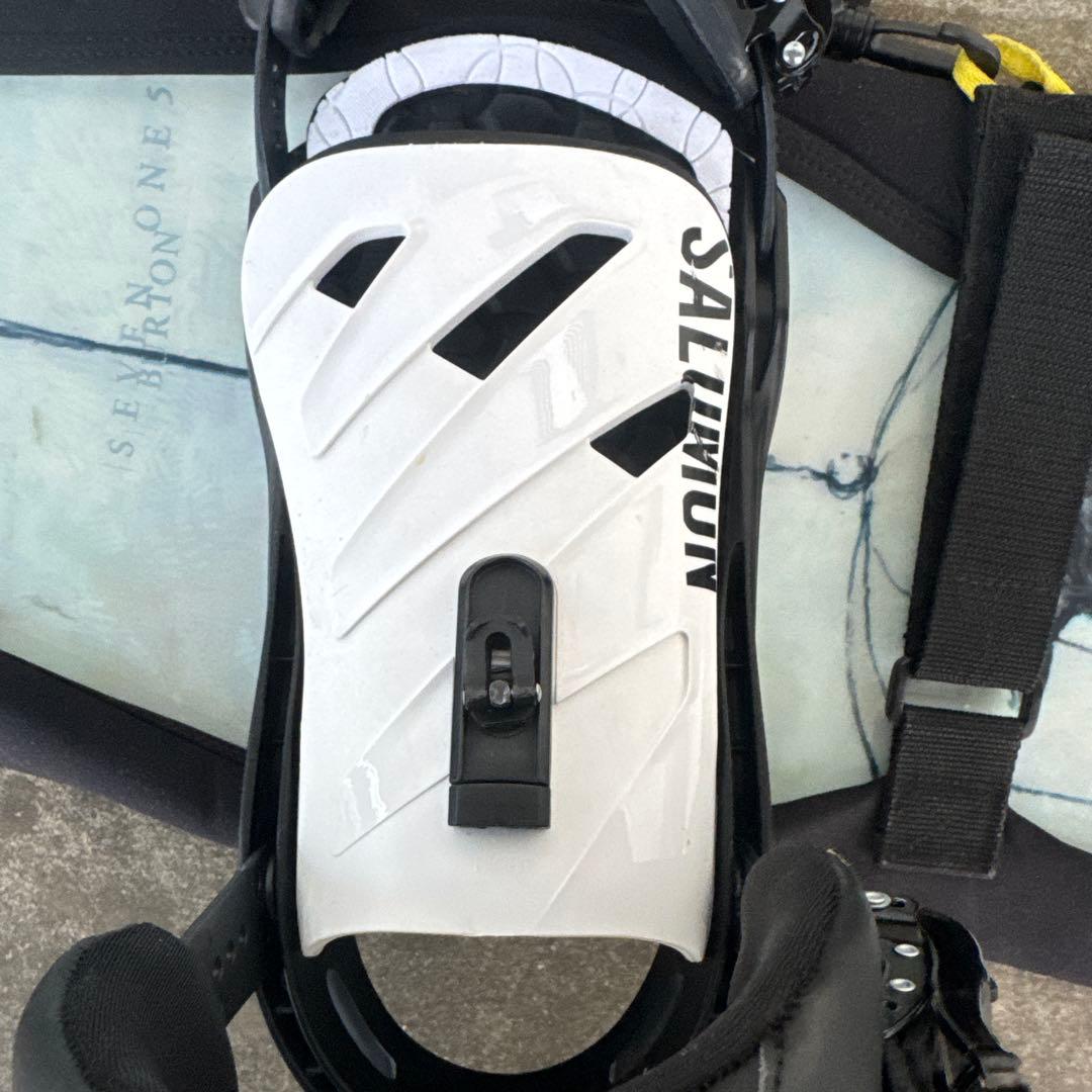 【BURTON】SEVEN ONE スノーボード　2点　154cm カラス