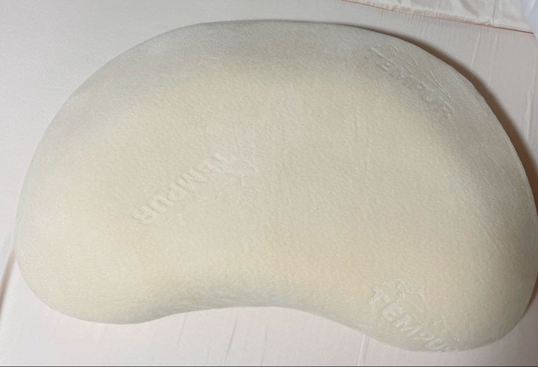 TEMPUR テンピュール イエロー ベロア 枕カバー付き S