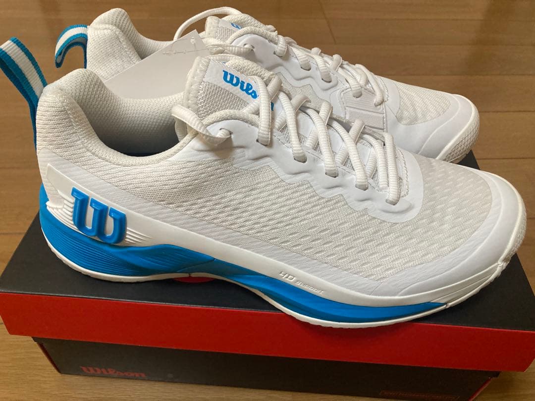 【新品】Wilson テニスシューズ RUSH PRO4.5 26センチ　オムニ