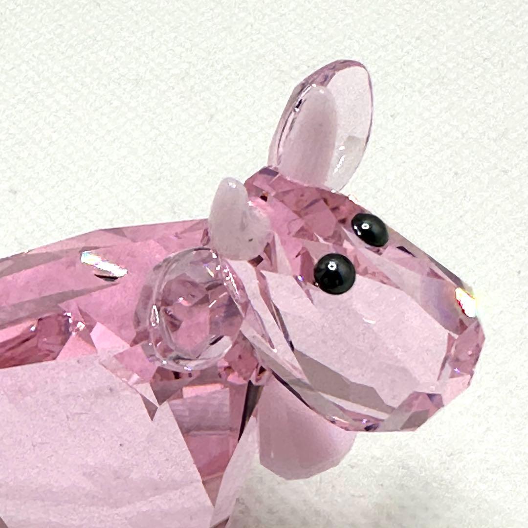 ★スワロフスキー★ラブロッツ ピンキーモー　美品　置物　ギフト　コレクション