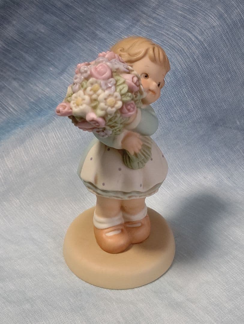 ルーシーアトウェル \" あなたは私の祝福の花束です \"超レア作品 陶器人形